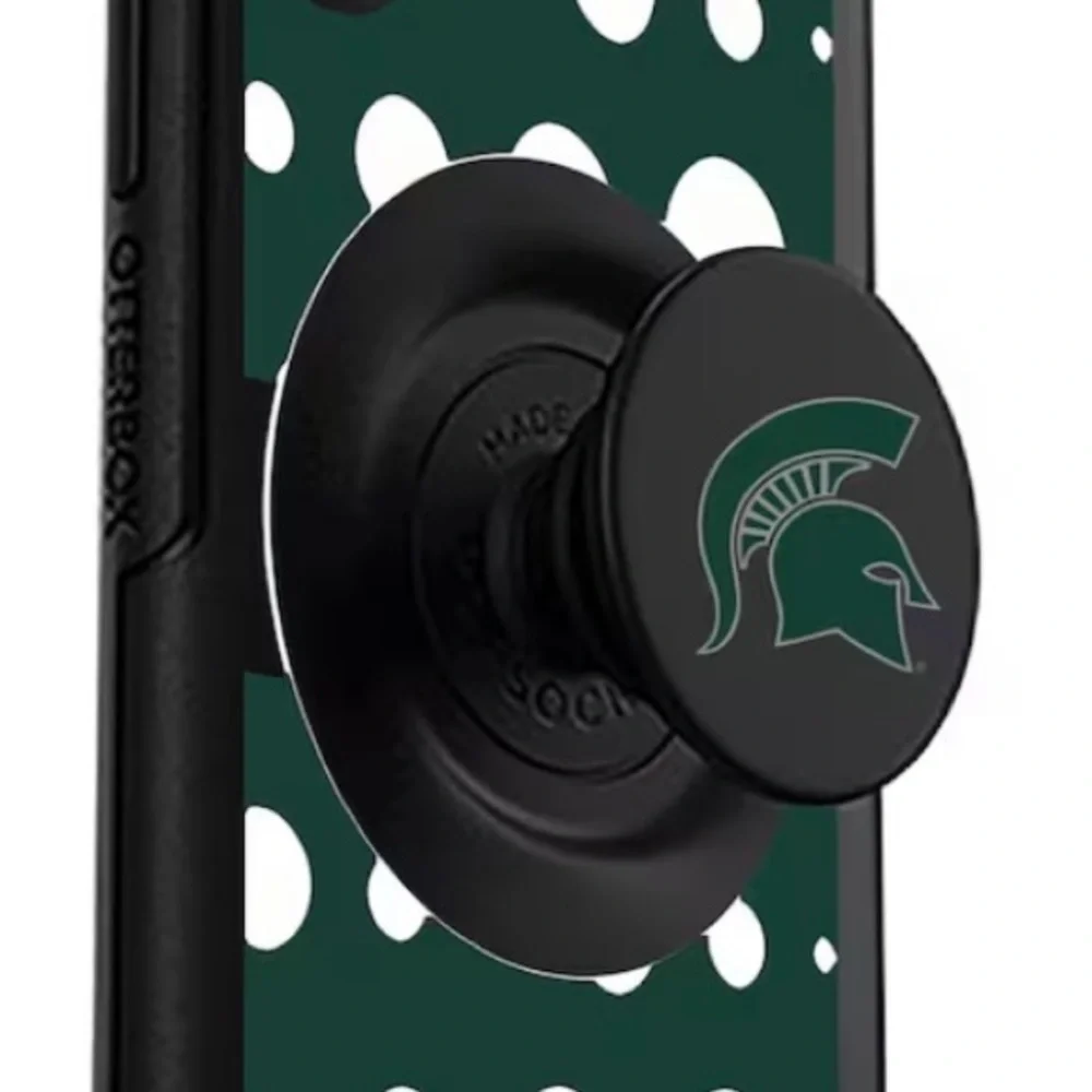 Michigan State Spartans OtterBox Otter+Pop PopSocket Symmetry iPhone Case X/XS